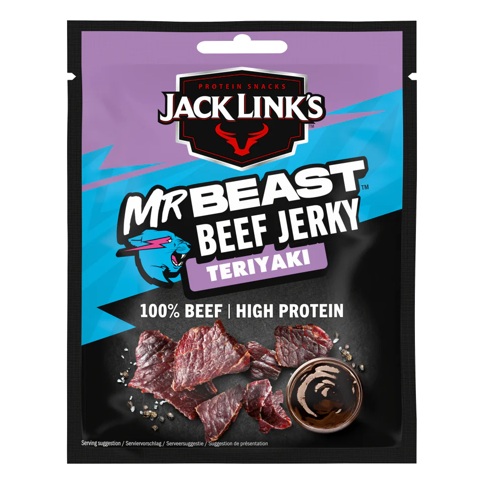 Jack Link’s Mr Beast Beef Jerky Teriyaki