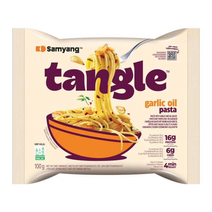 Samyang Tangle Garlic Oil Pasta