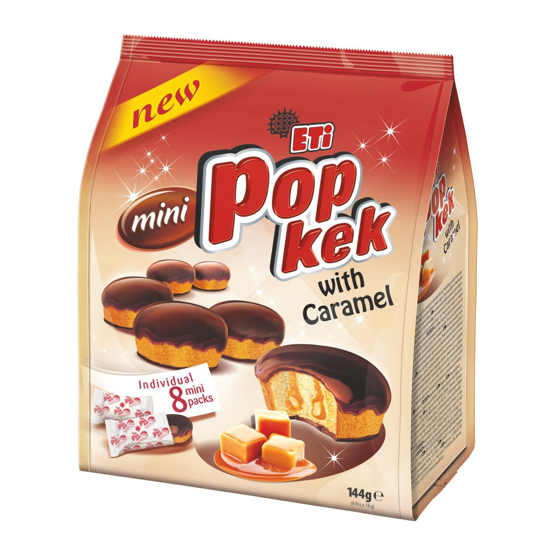 Popkek Mini Caramel 144g