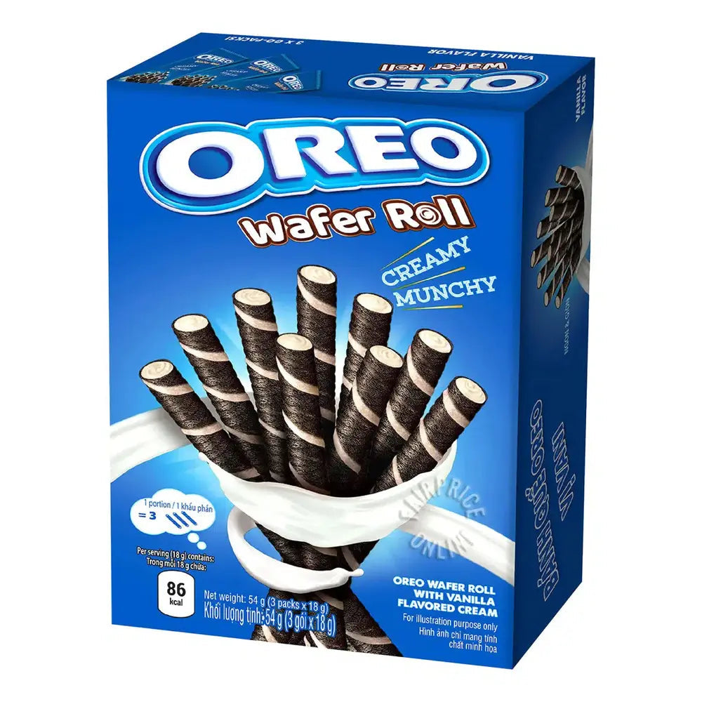 Oreo Wafer Roll Vanilla (THT 11-24)