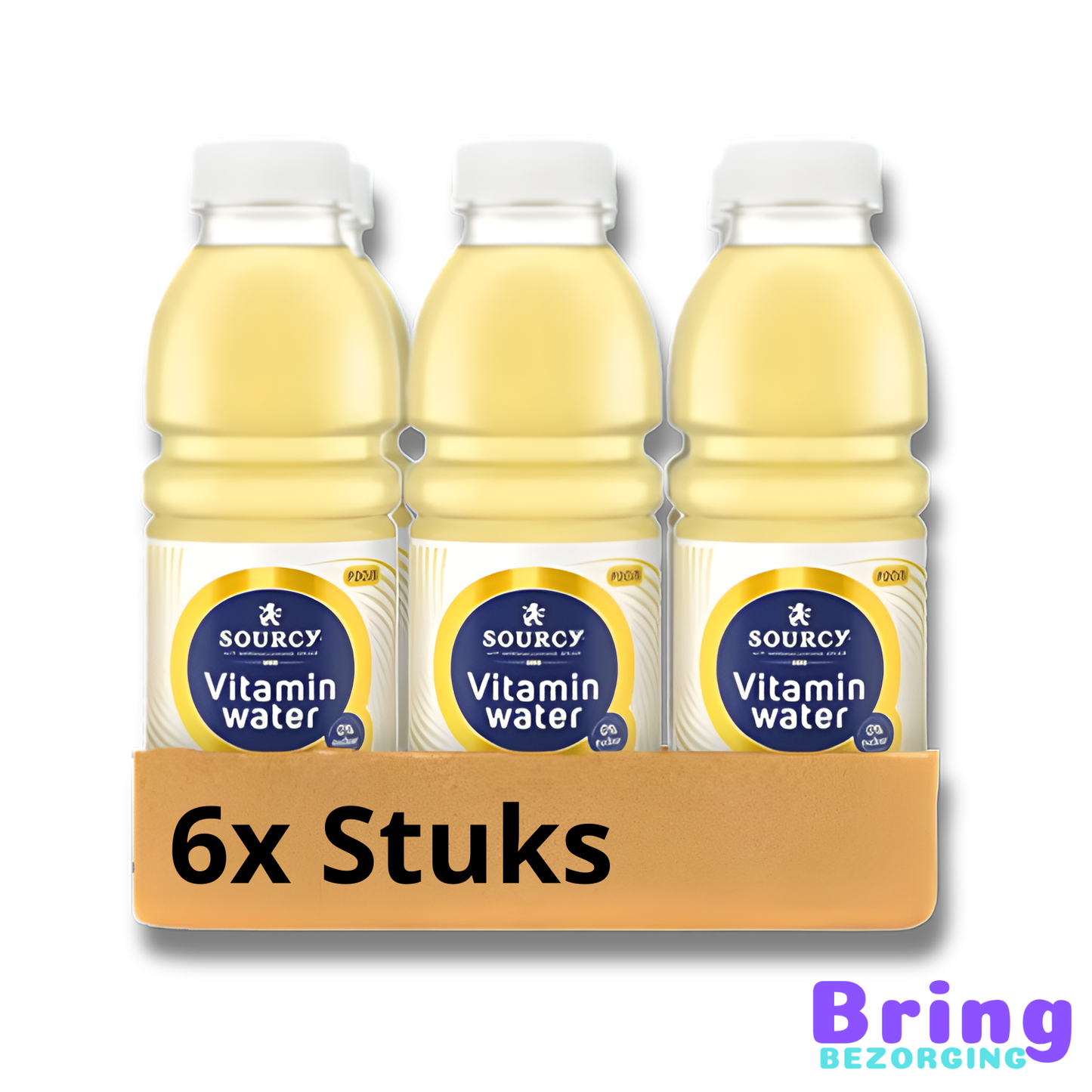 Sourcy Vitamin Water Druif & Citroen 6x 500ml (Tht 04-26)