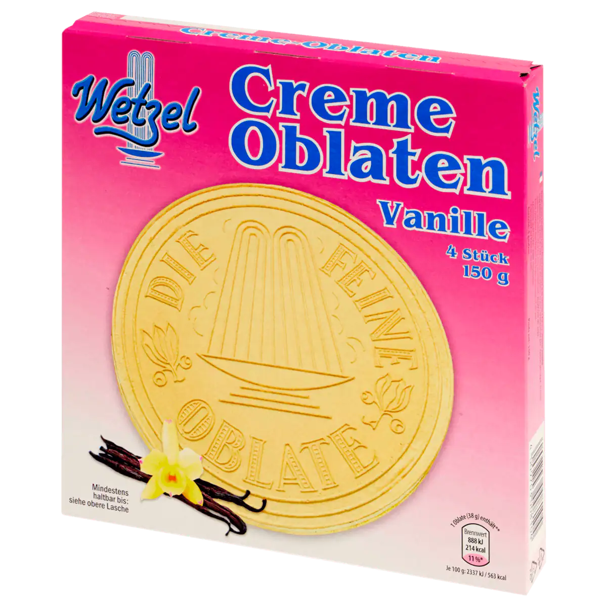 Wetzel Creme Oblaten Vanille