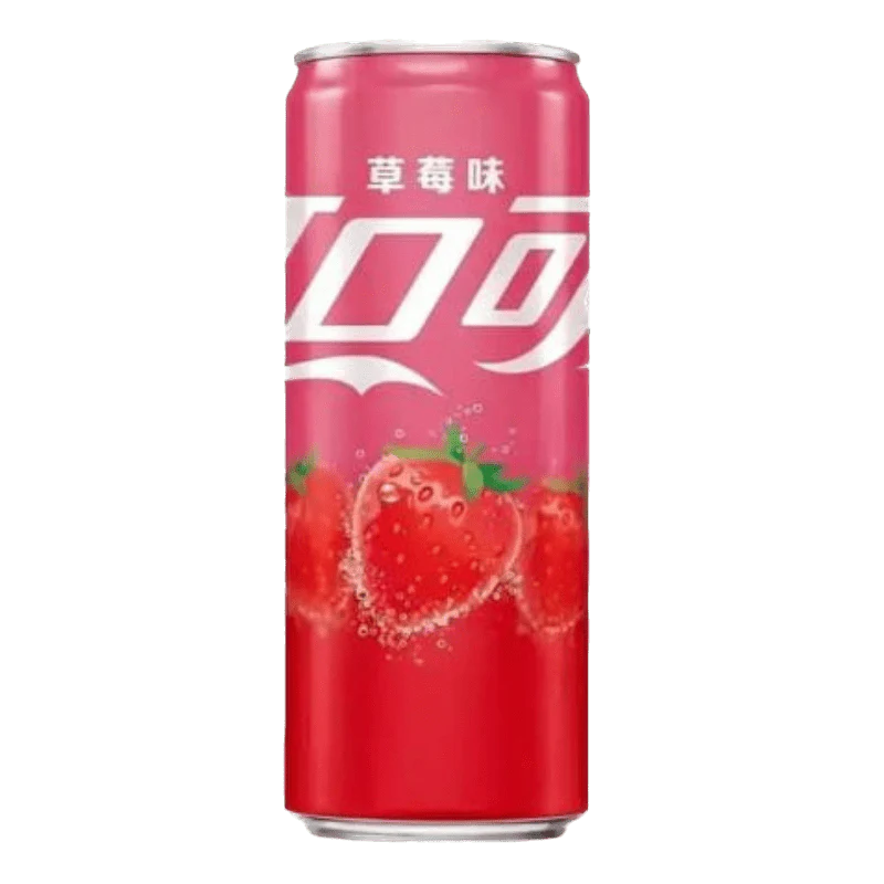 Coca Cola China Aardbei