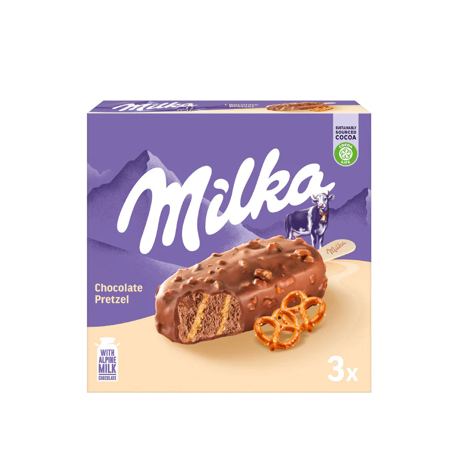 Milka Chocolate Pretzel 3x
