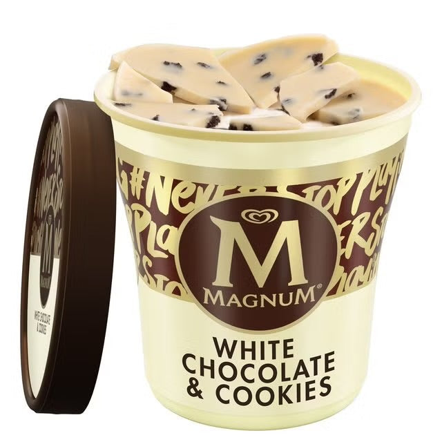 Magnum White Chocolate & Cookies 440ml