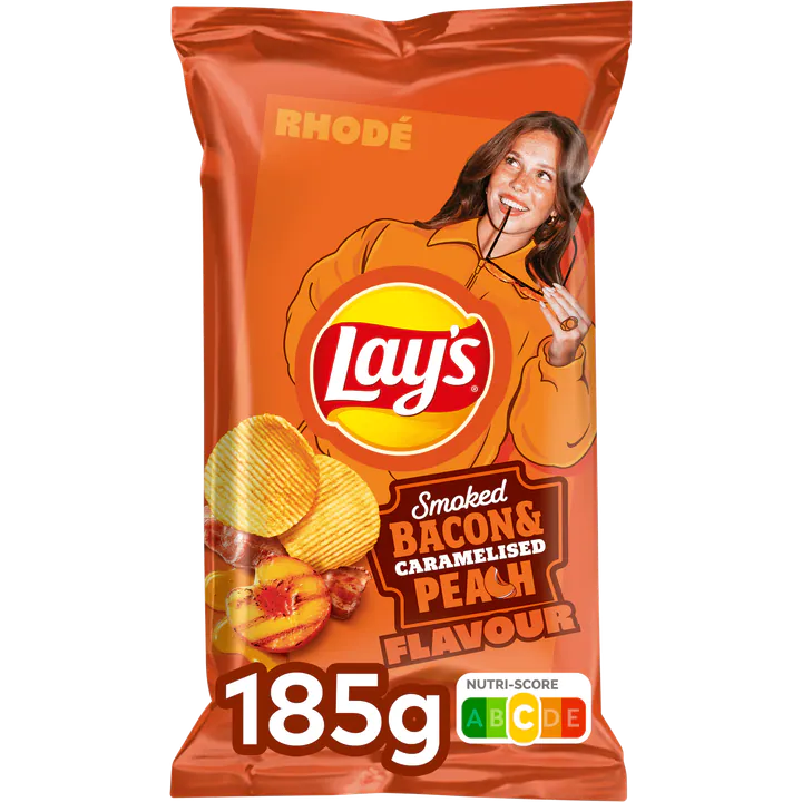 Lay’s Smoked Bacon & Caramelised Peach