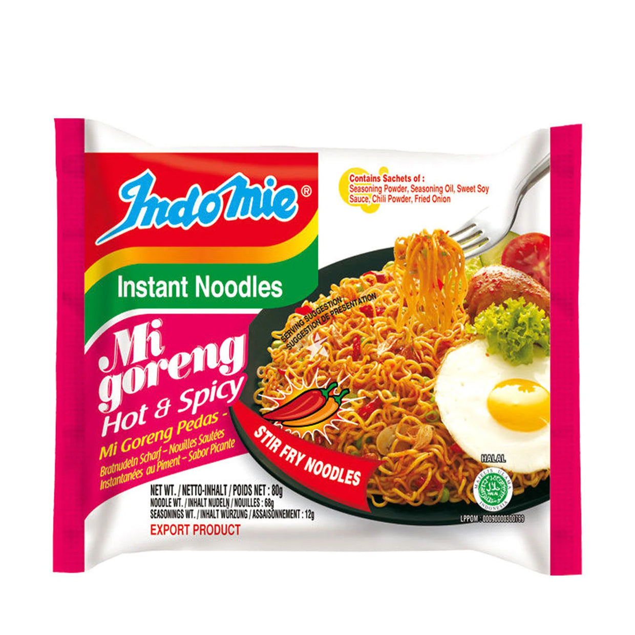 Indomie Hot & Spicy (Tht 08/25)