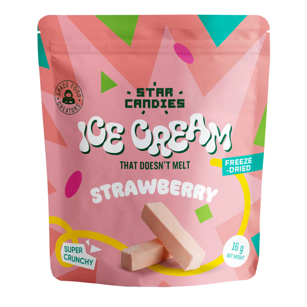 Star Candies Freeze-Dried Ice Cream Strawberry