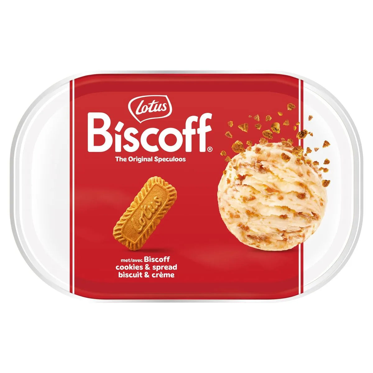 Lotus Biscoff Speculoos ijs 950ml