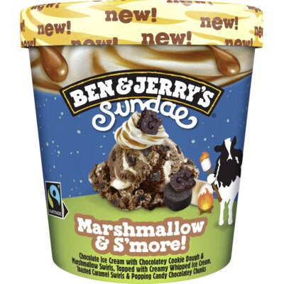 Ben&Jerry’s Marshmallow & S’more 465ml