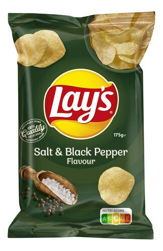 Lay’s Salt & Black Pepper 175g