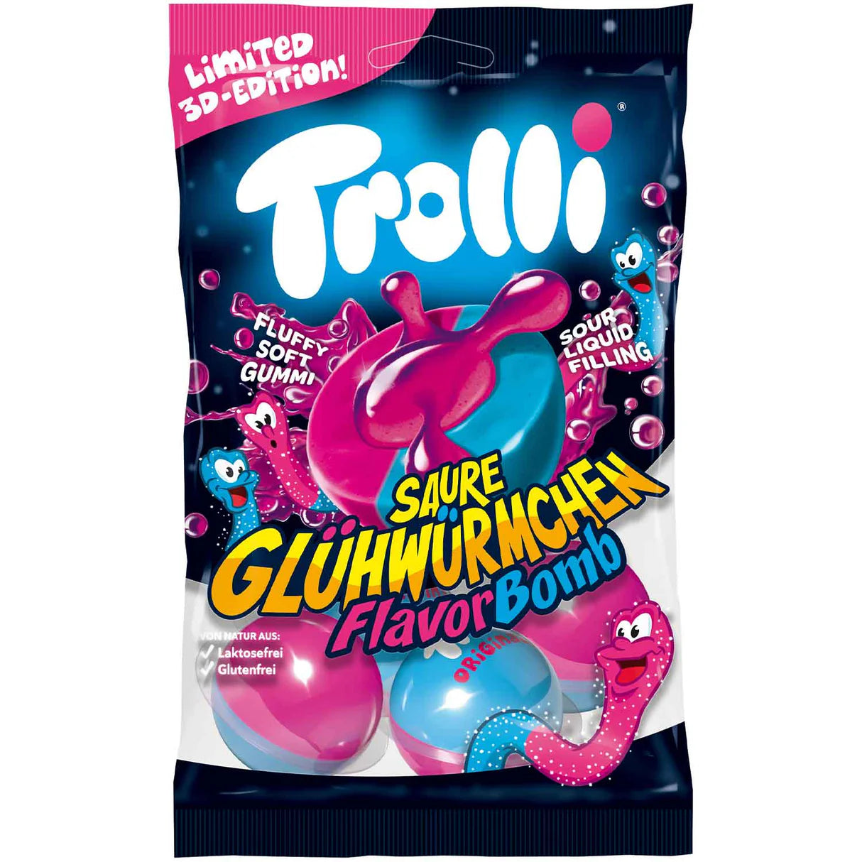 Trolli Flavor Bomb Sour Glowworms