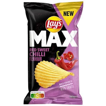 Lay’s Max Sweet Chilli 185g (Tht 04-26)