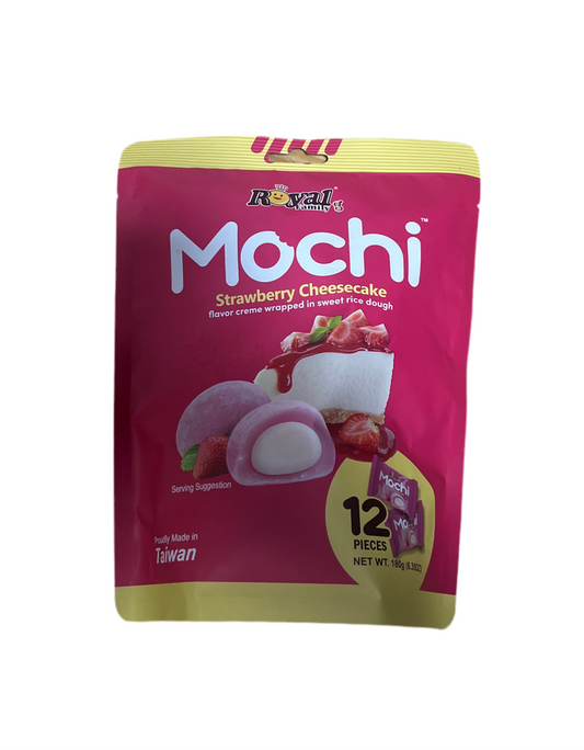 Mochi Strawberry Cheesecake