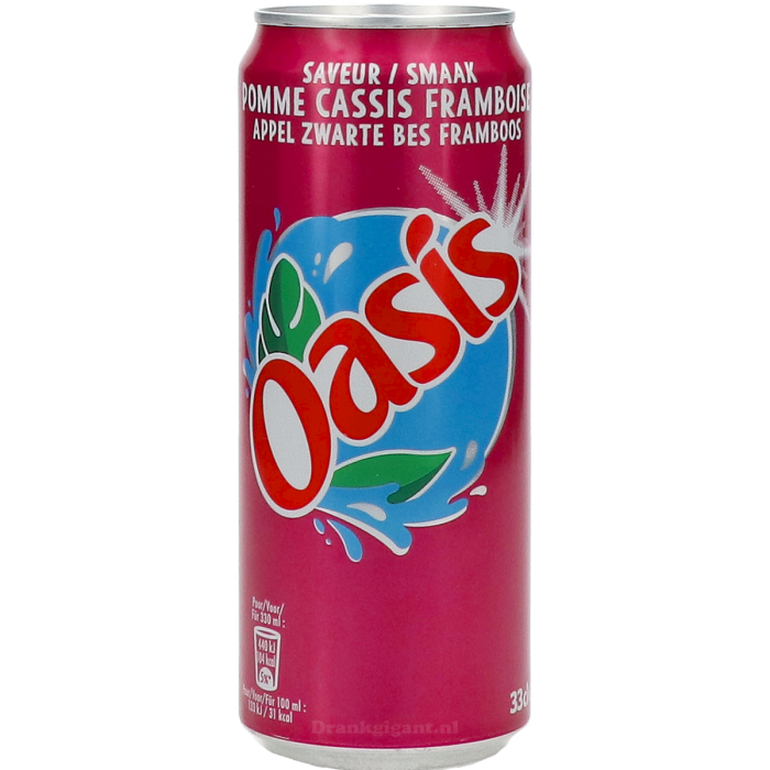 Oasis Appel Zwarte Bes Framboos (Tht 02-26)