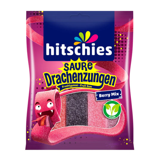 Hitschies Zure Drakentongen Berry Mix