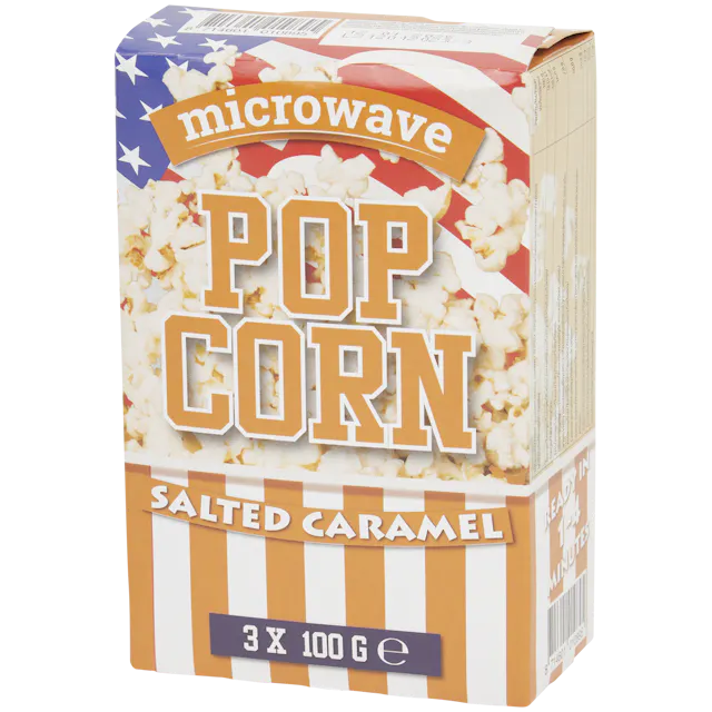 Microwave PopCorn Salted Caramel