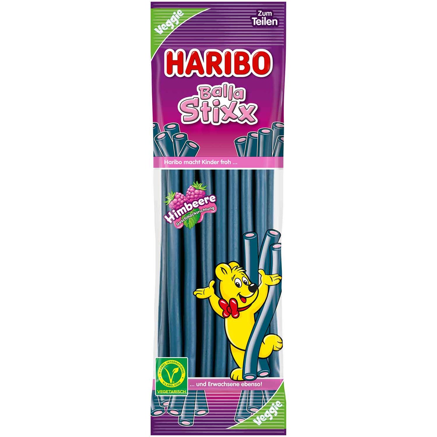 Haribo Balla Stixx Framboos