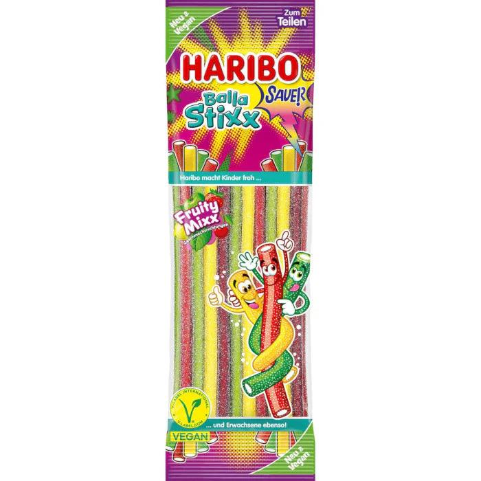 Haribo Balla stixx Fruity Mixx Vegan