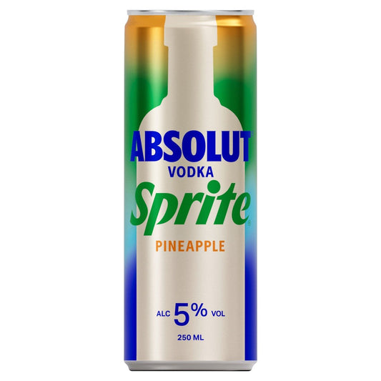 Absolut Vodka Sprite Pineapple