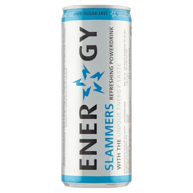 Slammers Energy Suikervrij