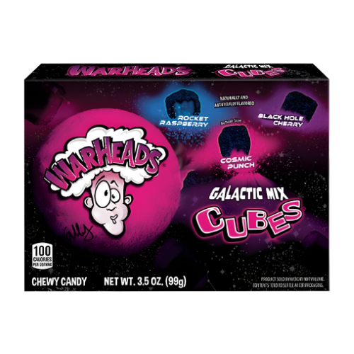 Warheads Galactic Mix Cubes