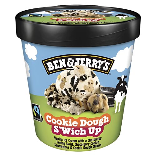 Ben & Jerry’s Cookie Dough S’Wich Up 465 ml