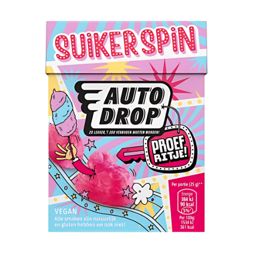 Autodrop Suikerspin Vegan