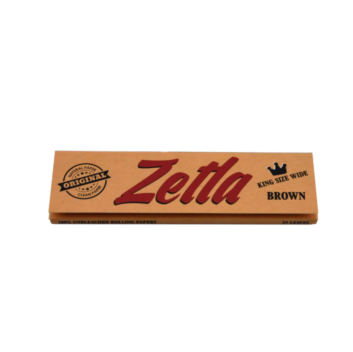 Zetla Rolling Paper Brown King Size