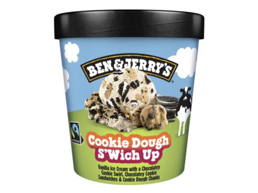 Ben & Jerry’s Cookie Dough S’Wich Up