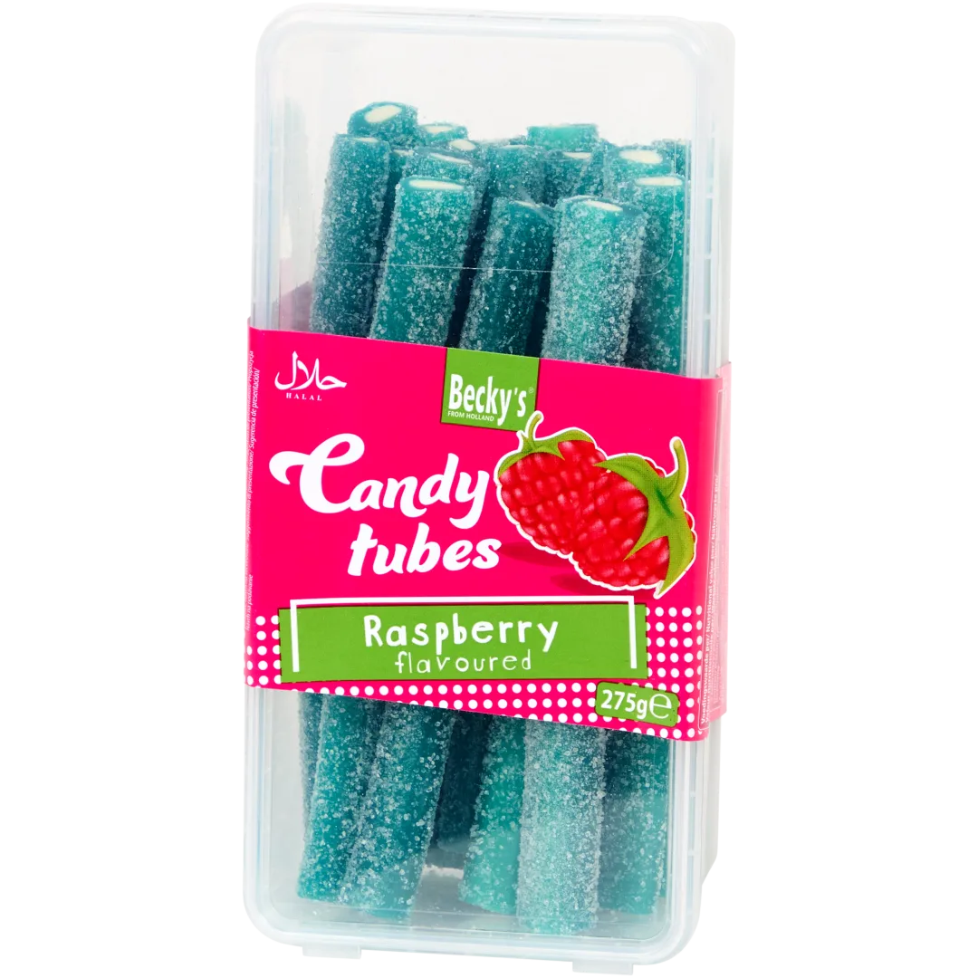 Becky’s Candy Tubes Raspberry