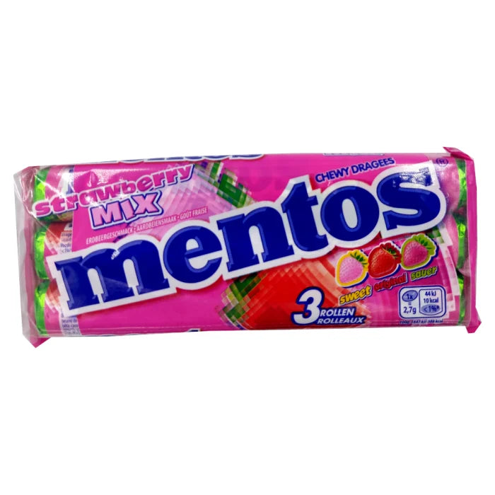 Mentos Strawberry Mix