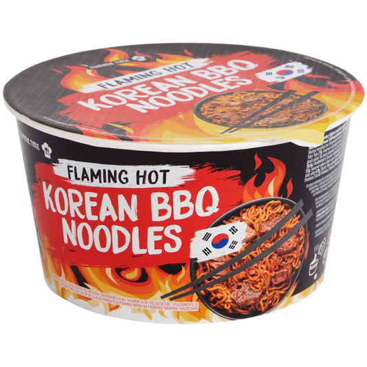 Flaming Hot Korean BBQ Noodles