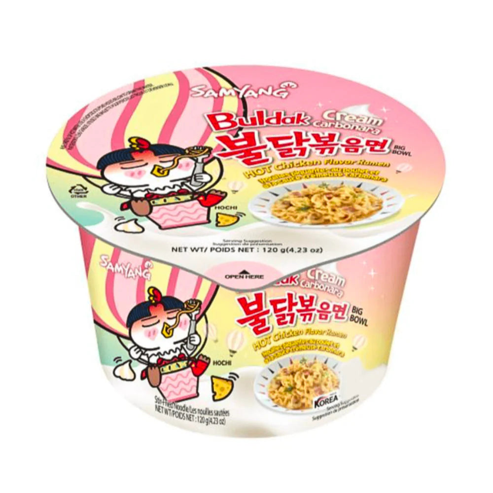 Samyang Buldak Cream Carbonara Bowl