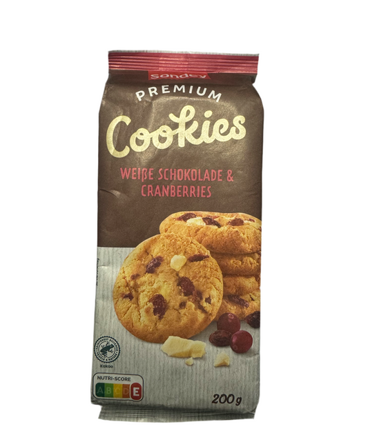 Sondey Witte Chocolade & Cranberry