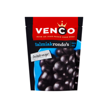 Venco Salmiak Rondo’s Zacht Zout