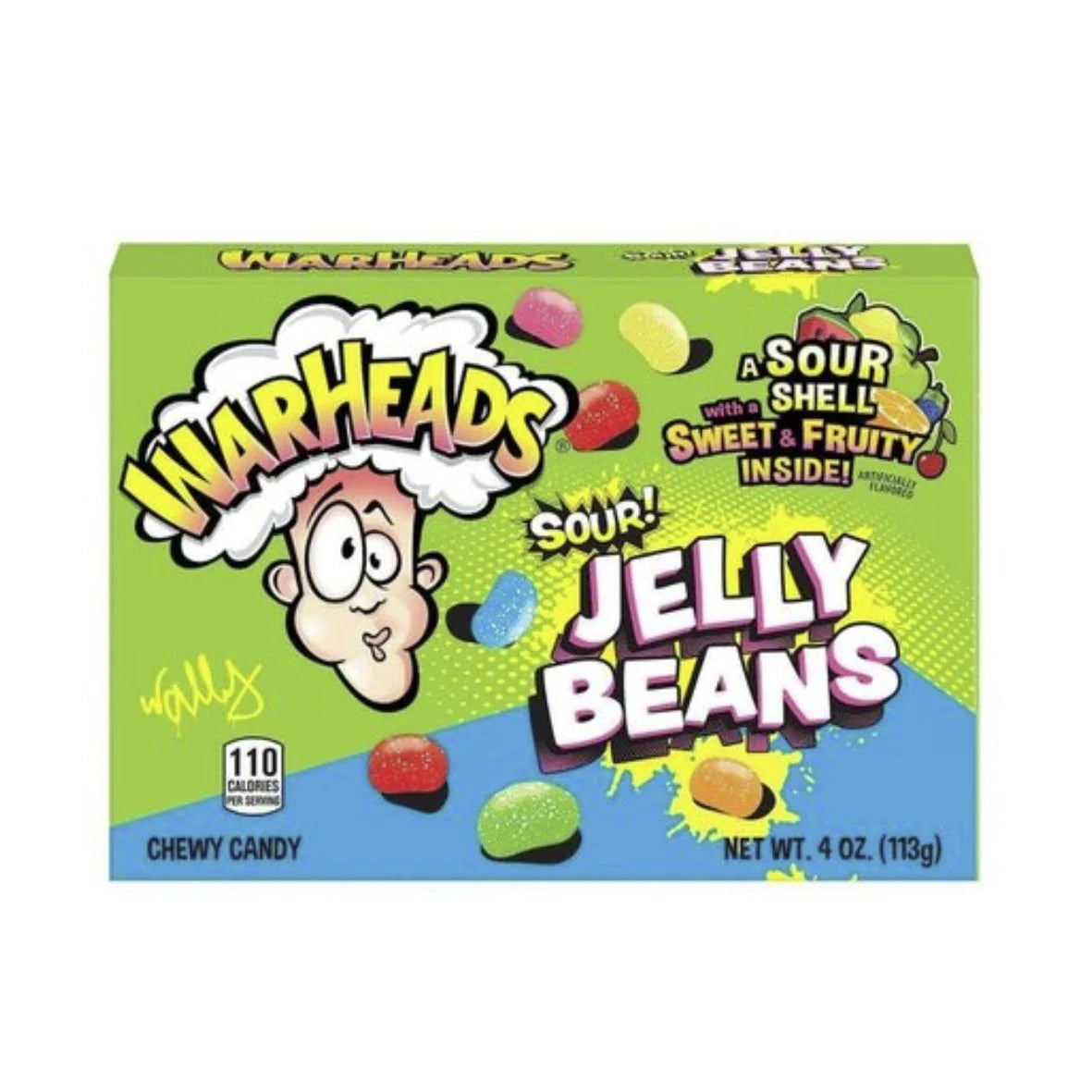 Warheads Sour Jelly Beans