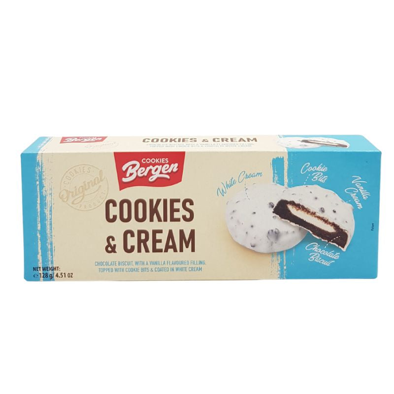 Bergen Cookies & Cream 128g