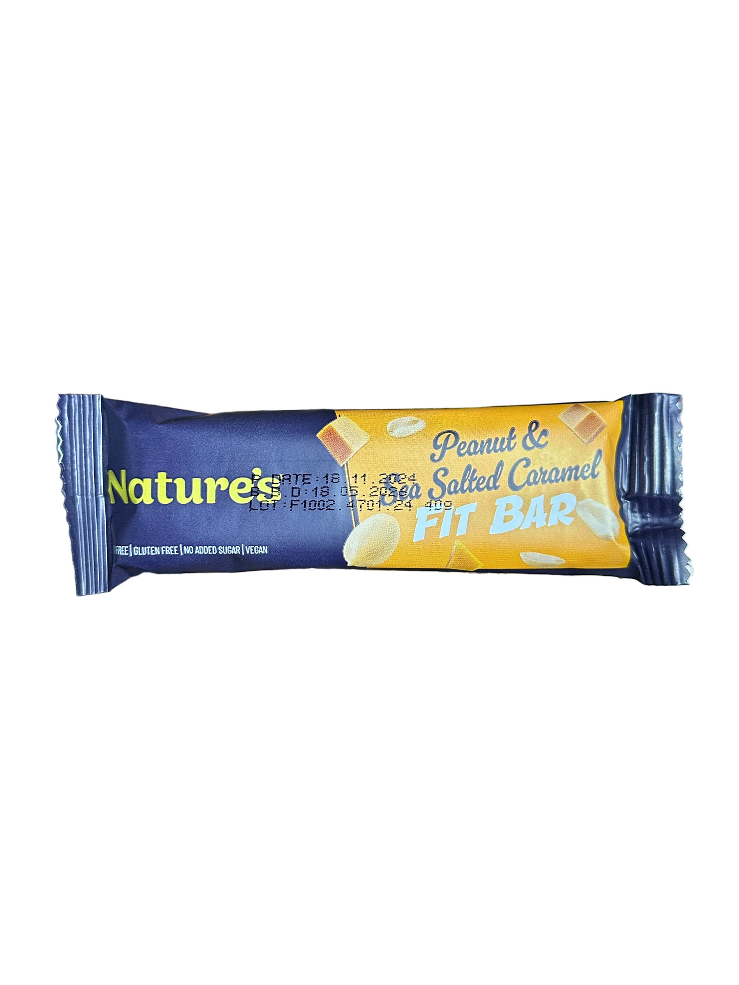 Nature’s Peanut & Sea Salted Caramel Fit Bar