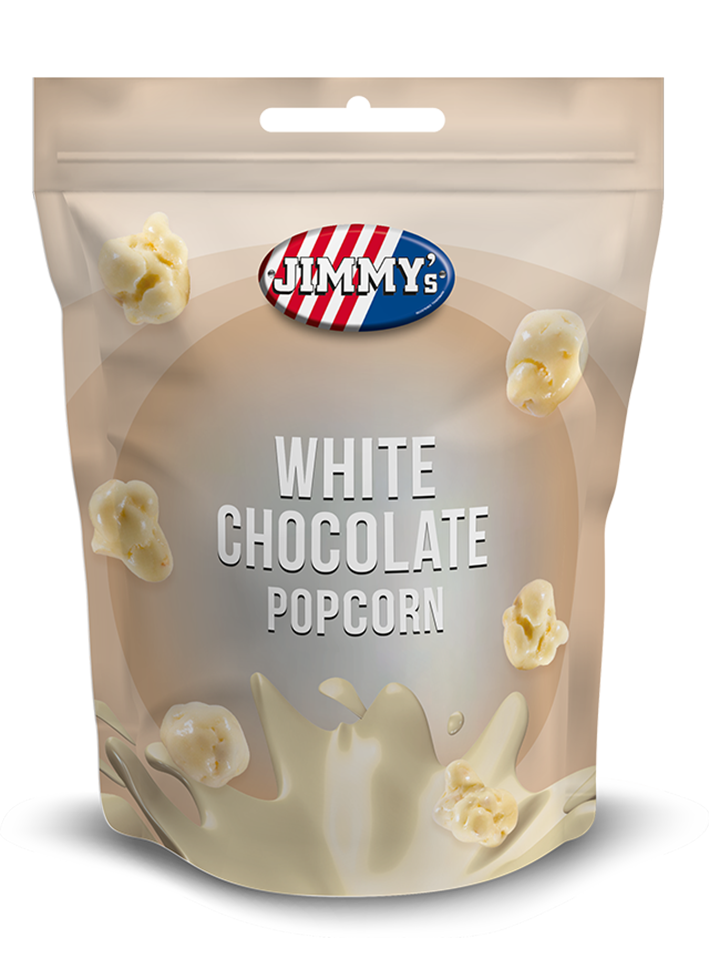 Jimmy Popcorn White Chocolate