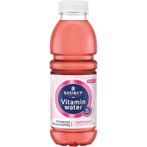 Sourcy Vitamin Water Framboos Granaatappel
