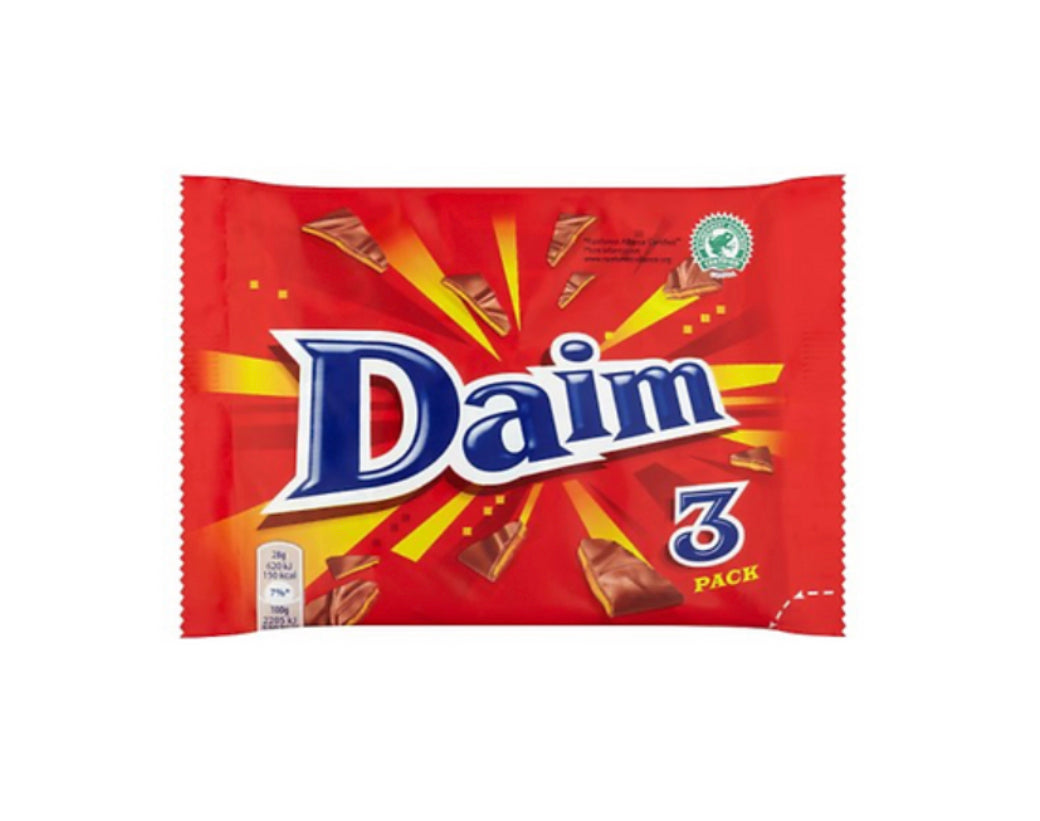 Daim 3 Pack 84g