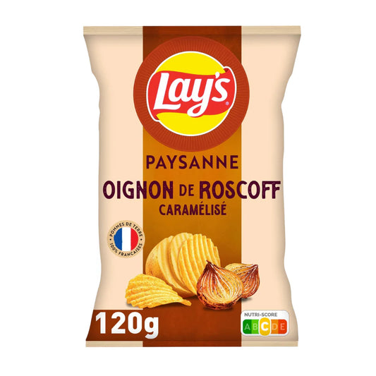 Lay’s Paysanne Caramelise Oignon De Roscoff