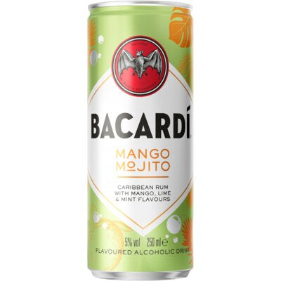 Bacardi Mango Mojito 25cl 5%
