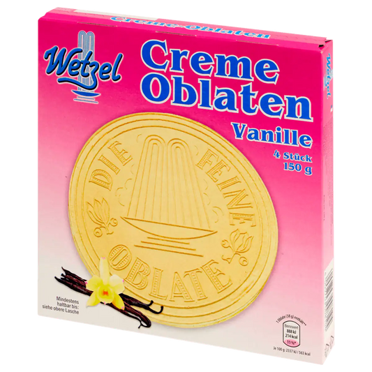 Wetzel Creme Oblaten Vanille