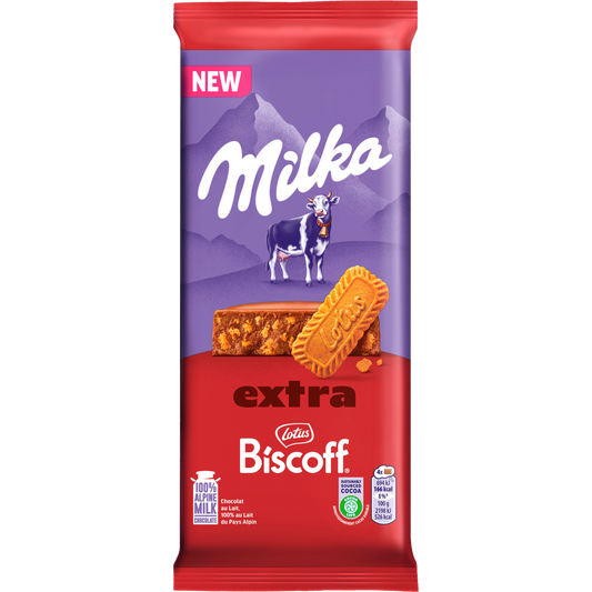 Milka Extra Lotus Biscoff
