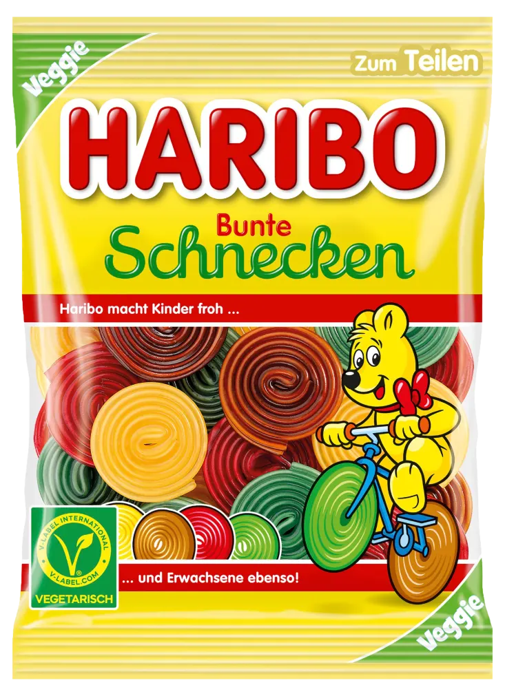 Haribo Bunte Schnecken