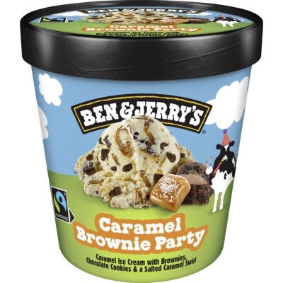 Ben & Jerry’s Caramel Brownie Party