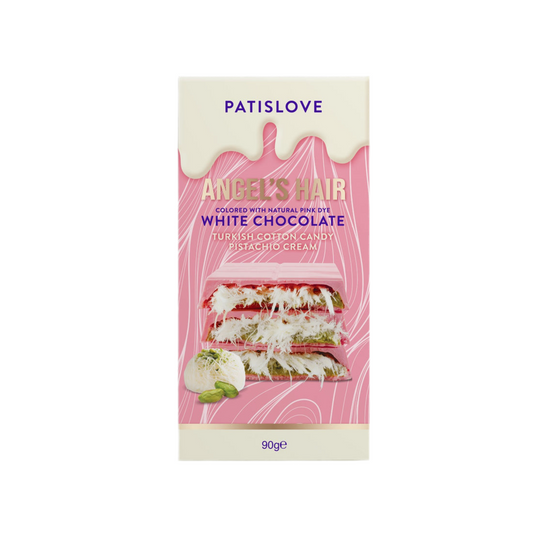Patislove Angel Hair White Pink Raspberry Flavour