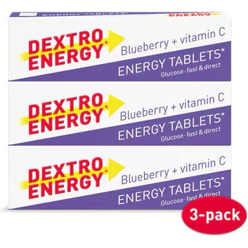 Dextro Energy Blueberry 3-pack